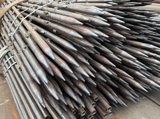 克孜勒苏柯尔克孜超前小导管加工108*8无缝注浆管隧道机械加工用